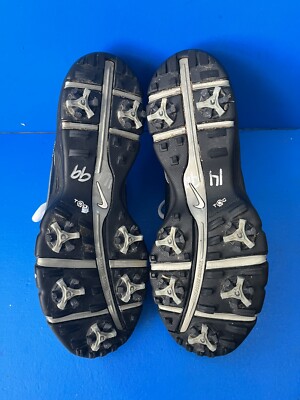 NIKE DURASPORT SMU 317682-102 MEN\'S LEATHER SOFT SPIKES GOLF SHOES SIZE 8.5 NIKE DURASPORT SMU 317682-102 MEN main image 4