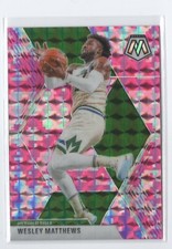 19-20 Mosaic Pink #115 Wesley Matthews Base Bucks