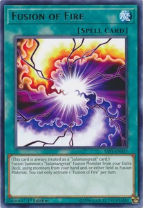 Fusion of Fire - SAST-EN057 - Rare - 1st Edition x3 - Near Mint