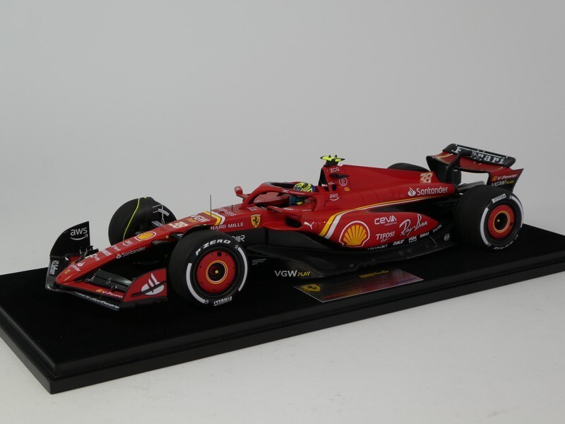 Looksmart Ferrari SF-24 #38 Oliver Bearman Saudi Arabian GP 2024 1 