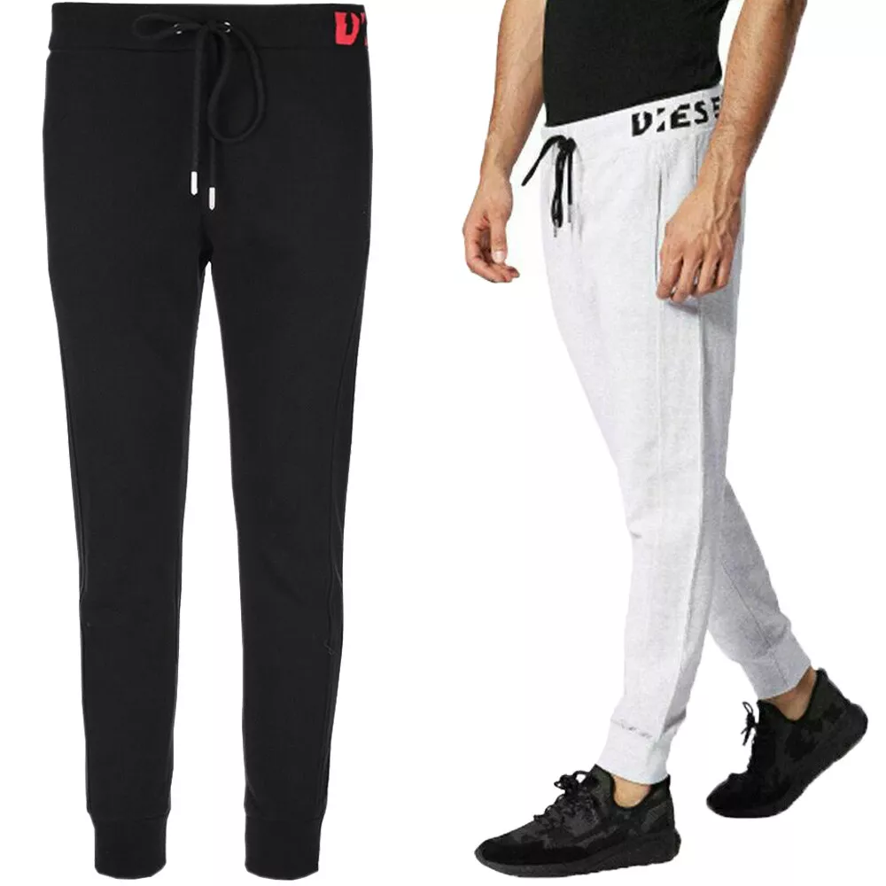 Diesel Mens Joggers Pantaloni P-Moons Cuffed Tracksuit Bottoms Sweatpant  Jogger