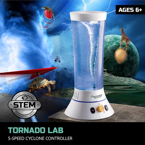 Discovery Tornado Lab Controller Ciclone 5 Velocità - Esperimento STEM per Bambini 6+ - Foto 4 di 10