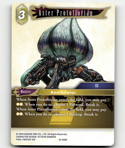 PSA 10 - FFTCG Final Fantasy TCG Cloud 19-114L Signature From