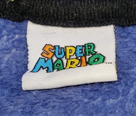 Large 5x6 Super Mario Bros Nintendo NES Throw Fleece Blanket Bed Spread Vintage 