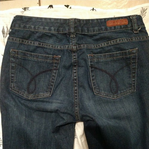 Jeans donna calvin klein vita media bootcut jeans taglia 6 30/32 - Foto 4 di 11