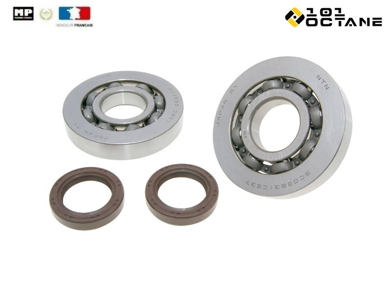 Supprimer jeu vilebrequin Piaggio Hexagon avec kit roulements joints spi double levre