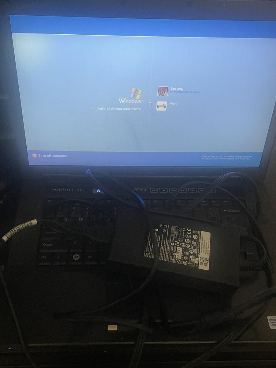 ◇◆　DELL inspiron 1520・１５インチ中古品・動作確認済み　◇◆ DELL INSPIRON 1520 WINDOWS VISTA HOME BASIC SP2 ACTIVATED LAPTOP