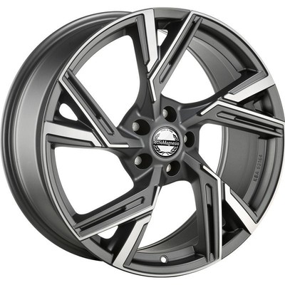 Alufelgen AUDI A3 18'' - TECNOMAGNESIO MASTER MATT ANTHRACITE POLISHED