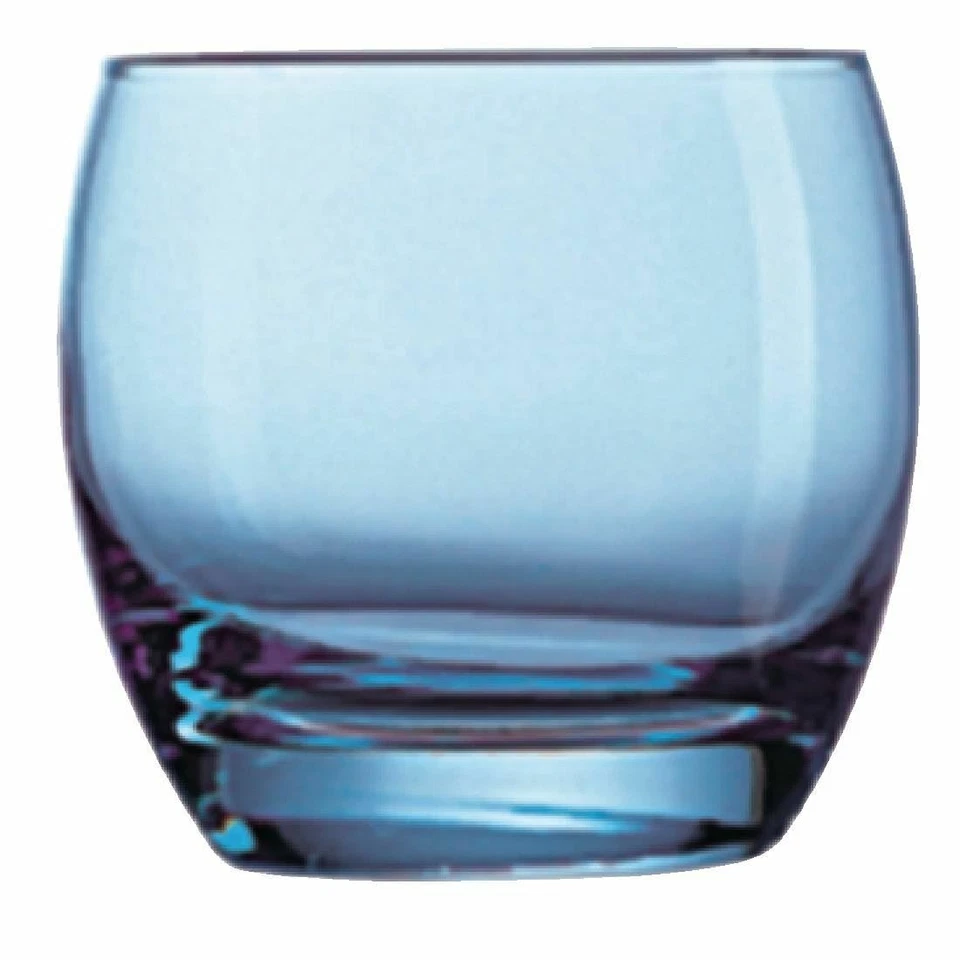 Pack of 24 Arcoroc Salto Ice Blue Tumblers 320ml Glass