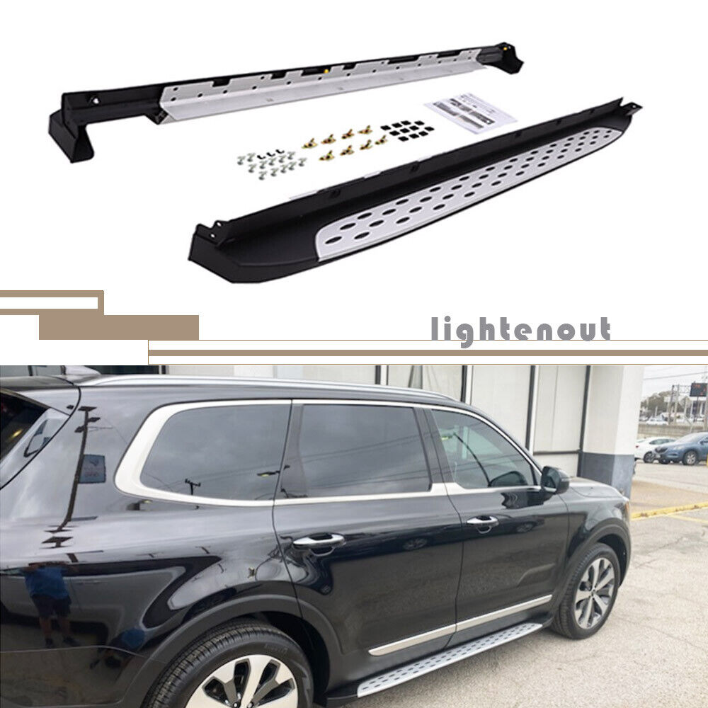 US Stock Pair Side Steps Fit For Kia Telluride 20202023 Running Boards