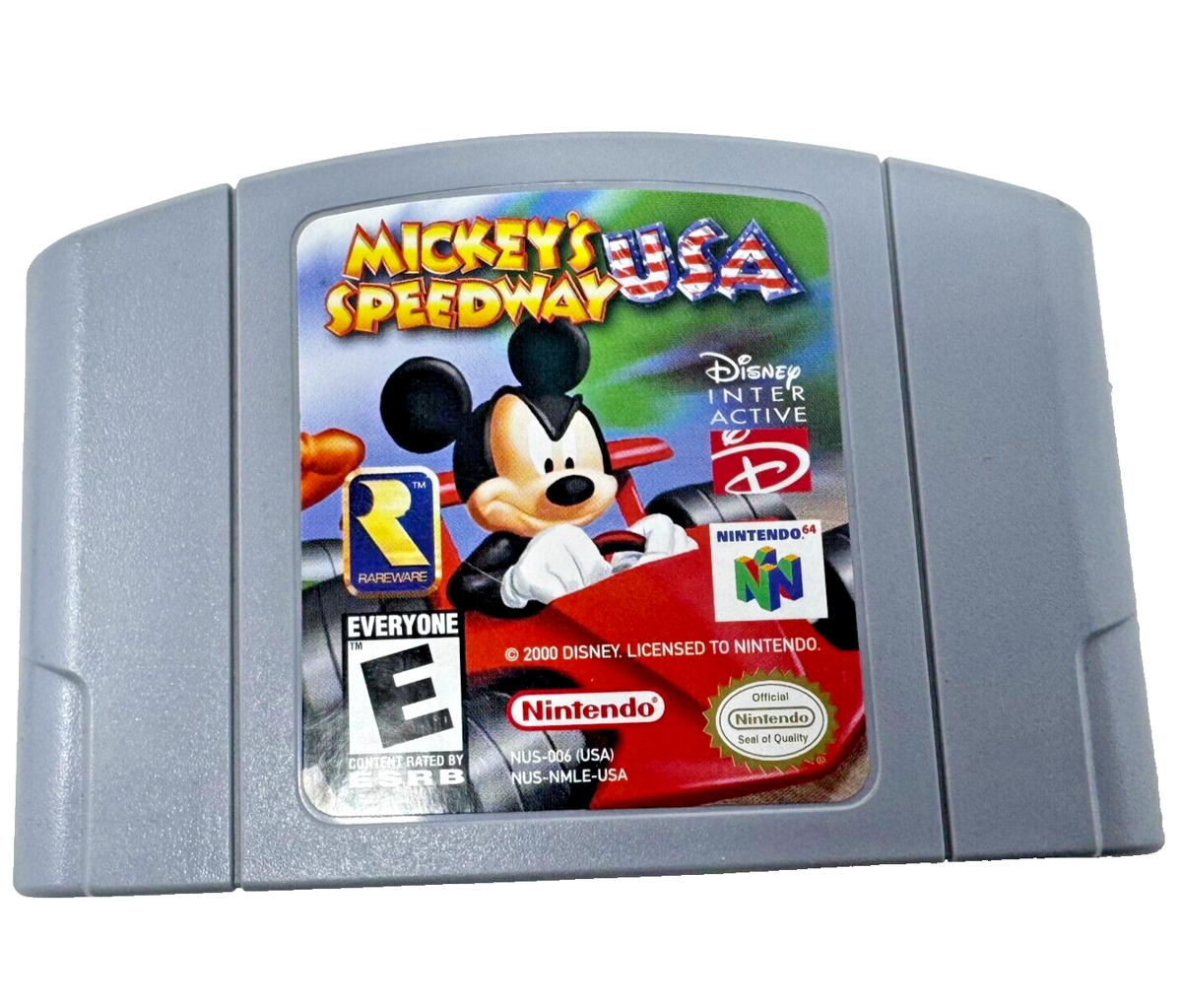 Tier Nintendo 64 Racing Games List Mickey's Speedway USA Nintendo