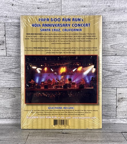 Papa Doo Run Run's 40th Anniversary Concert Santa Cruz California DVD New Sealed - Picture 2 of 6