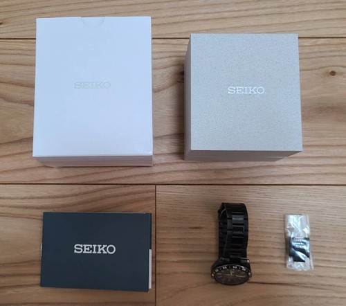 SEIKO SEIKO5 SNKE03K1 Men's Watch Analog Black Automatic Pre-owned Japan