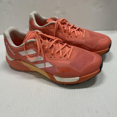 Adidas Terrex Shoes Womens Size 10 Orange Mesh Trail Running Sneakers