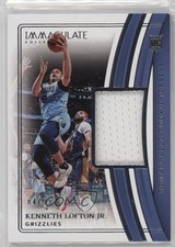 2022-23 Panini Immaculate Remarkable Rookie Jerseys 84/99 Kenneth Lofton Jr 1u6