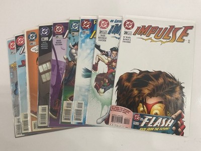 IMPULSE #20 21 23 24 25 26 29 30 31 (DC/1996/WAID/RAMOS/0126812) SET LOT OF 9