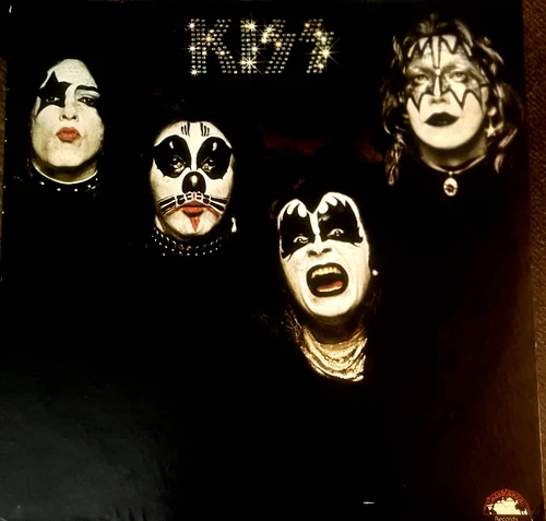 Kiss S/T Self-Titled LP Vinyl 1st Pressing 1974 US VG+/EX No "Kissin' Time"