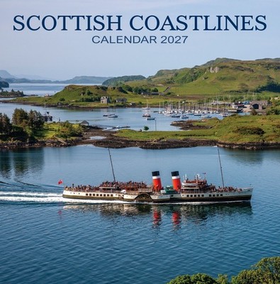 Calendar 2027 Scottish Coastlines Wall Planner Organiser Glencoe Moray Oban Bay