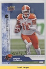 2018 Upper Deck CFL Blue Bryan Burnham #86 READ r6v
