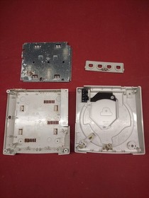 Sega Dreamcast Empty Console Shell Housing Case Only Top Bottom Lid Replacement