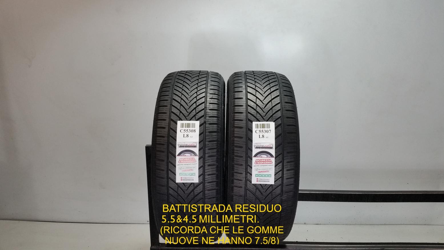 GOMME USATE  4 STAGIONI 235/55R17 103W TRACMAX ALL SEASON TRAC SAVER X PR C55308