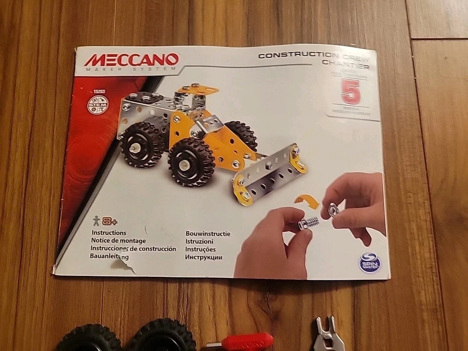 Erector Meccano Lot Of 2 Sets 15203 Construction & 16210 Off Road Buggy - Image 2 of 4