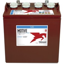 Trojan T-875 GC8 8V 170Ah Deep Cycle Flooded Lead Acid Battery