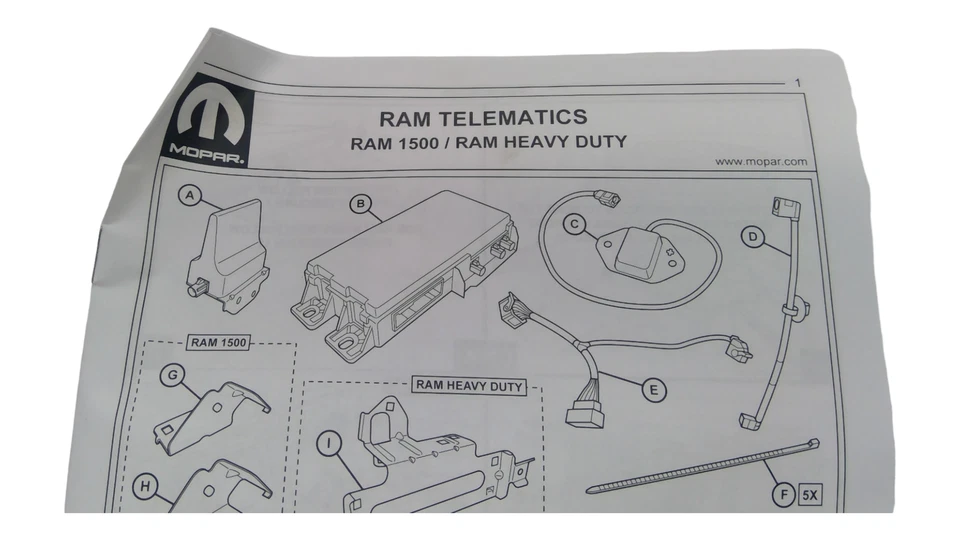 MÓDULO TELEMÁTICO CHRYSLER 82215796 - NUEVO OEM Foto 2 de 2