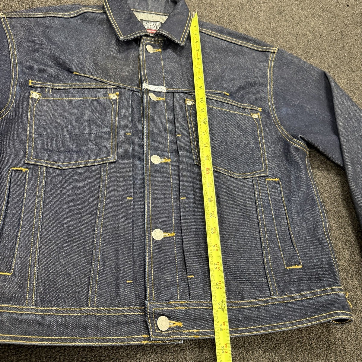 Supreme Marithe Francois Girbaud X-Seam Denim Trucker Jacket