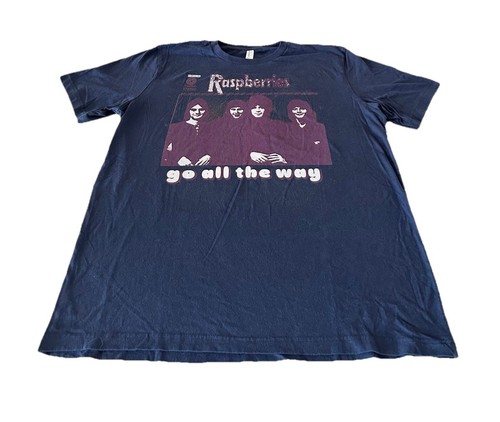 RASPBERRIES Go All The Way T-Shirt XL/L Capitol Records 70's Power Pop Rock - Picture 2 of 16