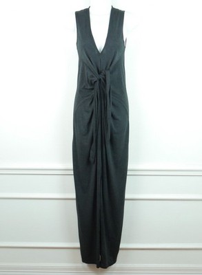 Allsaints Elke Maxi Dress Tie Waist Quiet Luxury Minimal Capsule Charcoal Grey S | eBay Allsaints Elke Maxi Dress Tie Waist Quiet Luxury Minimal Capsule Charcoal Grey S | eBay