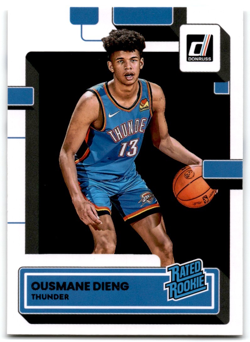 2022-23 Donruss Ousmane Dieng Rookie Oklahoma City Thunder #211