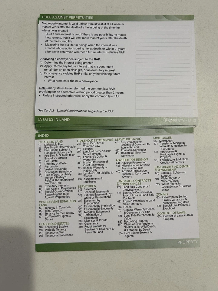 Critical Pass Flashcards - MBE, MEE, and MPT - Image 3 of 4