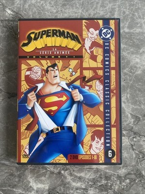 Superman - THE ANIMATED SERIES - DVD - Vol.1 - NEU - KEINE DEUTSCHE SPRACHE !