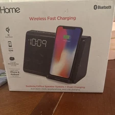 iHome Bedside/Office SPeaker System + Dual Charging