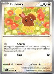 Buneary 107/132 Mega Evolution Common