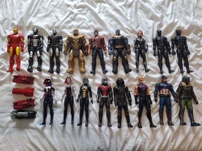 17 Marvel Titan Hero Series 12'' Super Heroes Action Figures & 4 Attachments. 