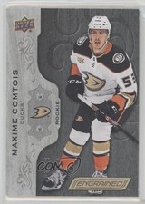 2018-19 Upper Deck Engrained Rookies Black 1/49 Maxime Comtois #73 m7l