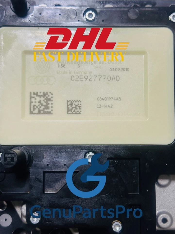 02E927770AD DSG DQ250 Mechatronic TCM TCU Valve Body Unit GTI Passat Jetta TDI - Image 2 of 4