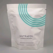 Nutrafol Women’s Balance 120 Capsules Refill Hair Growth Supplement- exp 05/2027