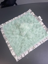 Cloud Island Green Elephant Lovey Security Blanket Satin Back 14 In Target