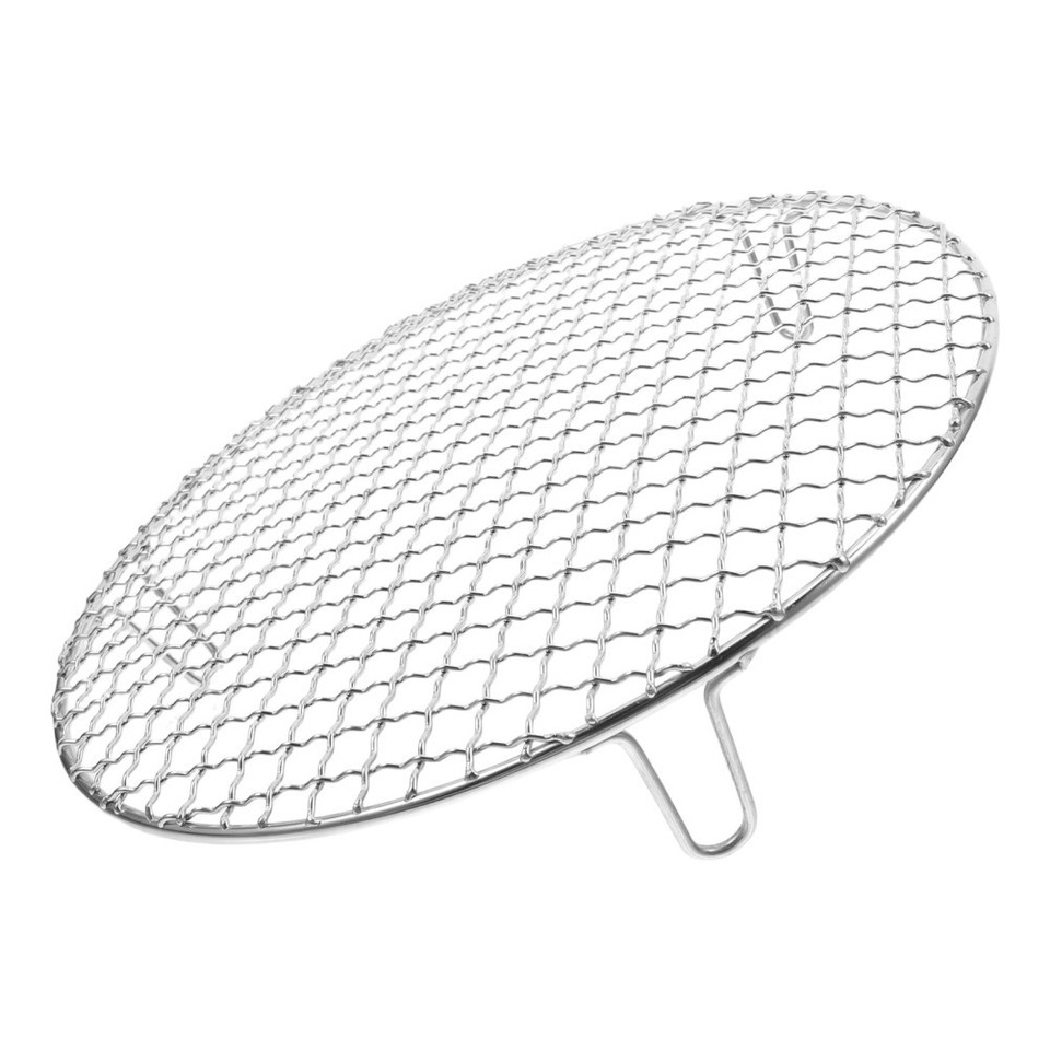 Mesh Bbq Rack 2pcs Roasting Grill Net with Leg 6.5