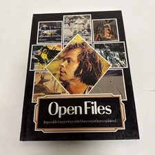 Open Files (1982, Orbis Publishing, Hardcover) Very Good Cond! Rare Book!