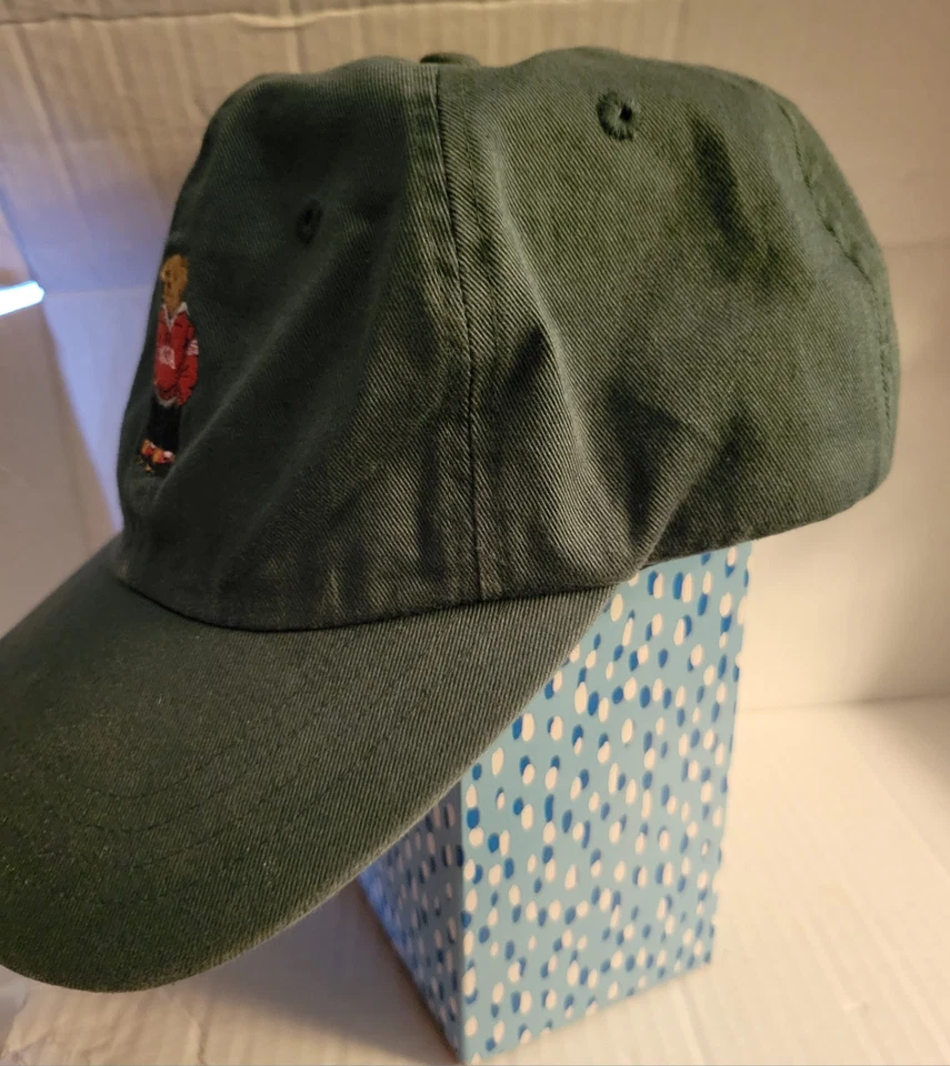 Polo SPORT Ralph Lauren США медведь унисекс крышка - шляпа вышитый ремень назад - новый! - Изображение 3 из 4