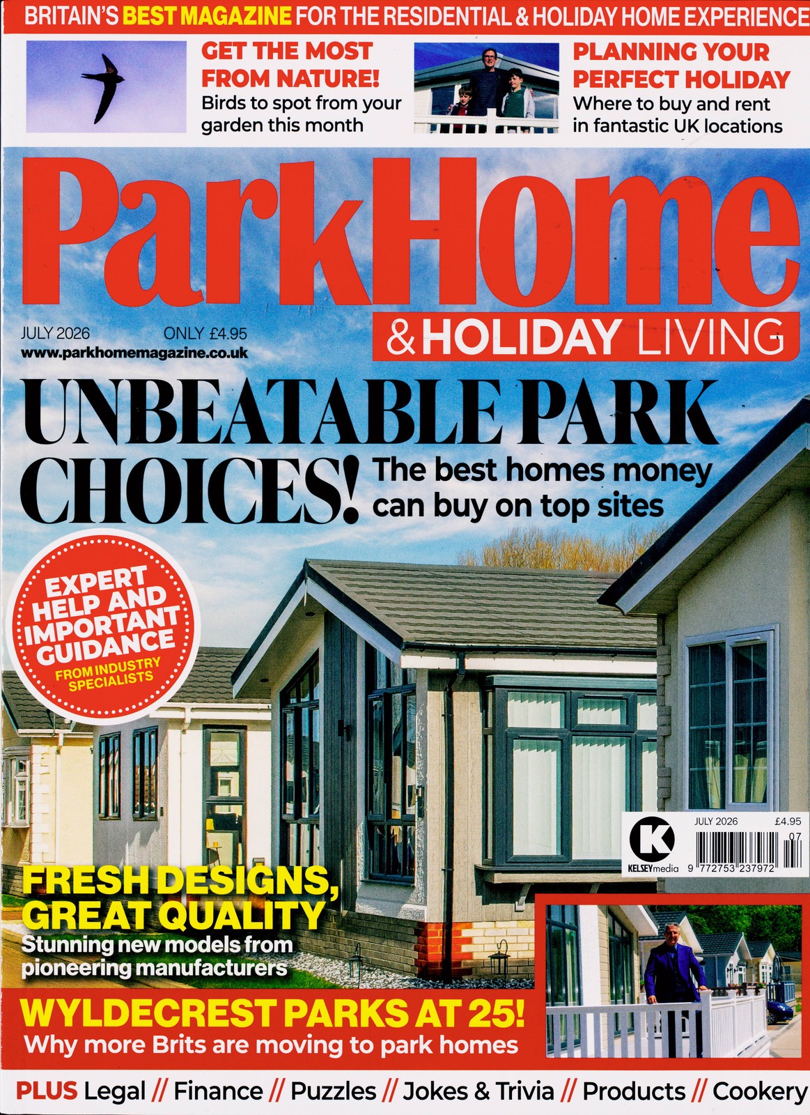 PARK HOME & HOLIDAY CARAVAN MAGAZINE JUL 26