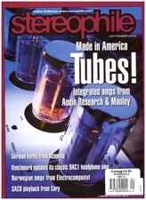 Stereophile Vol.33 No.9, September 2010: Audio Research Vsi60 amplifier