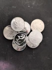 1 oz .999 Fine Silver Rounds Random Various Styles And Mints Lot Of 8