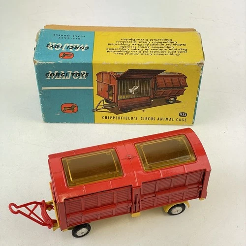 Vintage Boxed Corgi Toys 1123 Chipperfields Circus Animal Cage