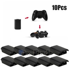 10pcs AA Battery Back Cover Case Shell Pack For Xbox 360 Wireless Controller US