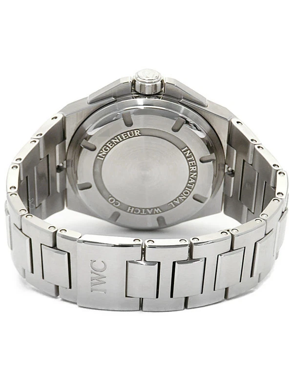 IWC Ingenieur Automatic Mission Earth IW323604 Men's Black Stainless Steel #T163 - Image 3 of 4